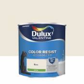 Peinture murs et boiseries Color Resist salle de bains Dulux Valentine satin écru 2 5L