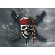 Poster intisse XXL Pirates des Caraïbes Disney 155X115