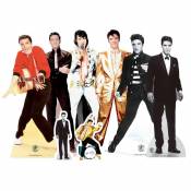 Star Cutouts Mini-Figurines en carton Elvis Presley pour anniversaire 29 cm