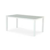 Table de salle à manger 160×90 cm blanche