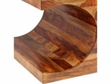 Vidaxl table basse bois massif de sesham 90 x 50 x