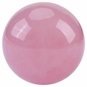 1 boule de cristal rose naturelle en quartz rose