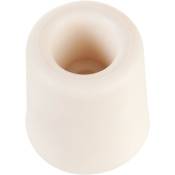 Butoir rond caoutchouc blanc creux - Ø 31 x 35 mm - Guitel Point M