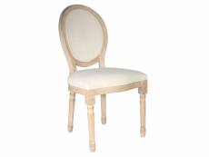 Chaise de table - l 48 cm x p 46 cm x h 96 cm - eleanor - canage