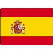 Espagne - Surface de découpe en verre 28.5 x 20 cm