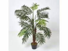 Homescapes mini-palmier artificiel vert en pot, 120