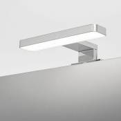 Iperbriko - Lampe led chromée pour salle de bain 200 mm, puissance 6,5 watts