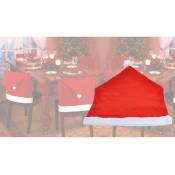 Mediawave Store - Couverture de Noel chapeau Santa pour dossier 70 x 52 cm