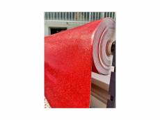Nappe bulgommes imprimée paillettes - au mètre - 140 x 300 cm - rouge .