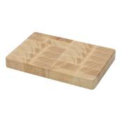 Planche à découper en bois 15 x 23 cm rectangulaire