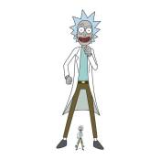 Star Cutouts - Figurine en carton - Rick et Morty - Rick Sanchez - Le Scientifique - Haut 195 cm