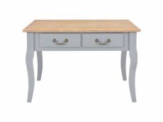 Vidaxl table basse gris 80 x 80 x 50 cm bois 280062
