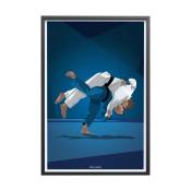 Affiche Judo 40x60cm