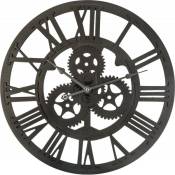 Atmosphera - Horloge ronde mécanisme 45 cm motifs