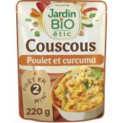 Couscous poulet et curcuma - bio