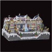 Fééric Lights And Christmas - Village de Noël lumineux et animé Fontaine à eau du centre ville - Feeric Christmas - Multicolore