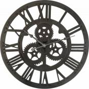 Horloge ronde mécanisme 45 cm Atmosphera motifs