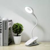 Lampe de lecture à clip Led Lampe de table de protection