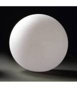 Lampe de Table Huevo Ball 1 Ampoule E27 Large Outdoor IP65, blanc opal
