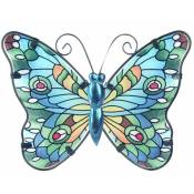 Le Monde Des Animaux - Papillon Bleu déco murale 21.5