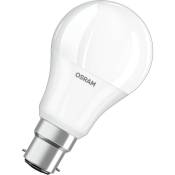 Osram - lampe led Culot: B22d Blanc chaud 2700 k 8,50 w remplacement pour 60 w Incandescent bulb dépolie led base classic a