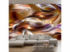 Papier peint intissé abstractions mer d'amber taille 250 x 175 cm PD13014-250-175
