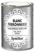 Peinture fer antirouille blanc brillant Syntilor 250ml