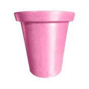 Plast'up Rotomoulage - Pot de fleurs rond xxl delight 760l-ROSE-120.0000cm - rose