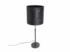 Qazqa led lampes de table parte - noir - moderne - d 25cm
