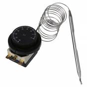 SODIAL(R) SODIAL(R) 1NC 1NO AC 250V/380V 16A 0-40C Interrupteur de controle de la temperature thermostat capillaire