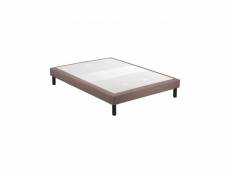 Sommier tapissier epeda confort moelleux 5 zones 80x200