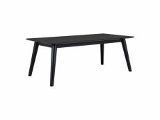 Table basse rectangulaire en bois 120x60cm sefini 2101003