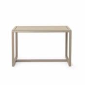 Table enfant Little Architect / 4 places - 76 x 55 cm - Ferm Living beige en bois