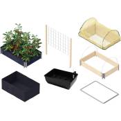 Upyard - Kit carré potager avec accessoires Gardenbox