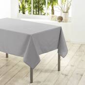 1001kdo - Nappe rectangle polyester Gris 140 x 200 cm