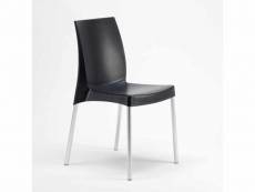 20 chaises grand soleil boulevard plastique polypropylène empilables stock Grand Soleil