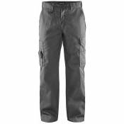 Blaklader - Pantalon de travail cargo polycoton Gris 50 - Gris
