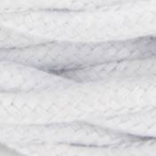 Chacon - Câble textile coton torsadé - 3m - Blanc