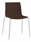 Chaise empilable Catifa 46 / Coque bois - Arper bois naturel en bois