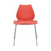 Chaise rouge Maui - Kartell