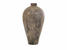 Corvo - vase en terre cuite 80x40cm - couleur - brun