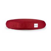 Coussin d'équilibre en canva rouge ruby 40 cm Leiv