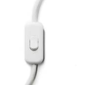 Creative Cables - Interrupteur Bi-polaire Blanc - Blanc