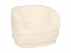 Eazy living fauteuil pour enfants merle blanc teddy