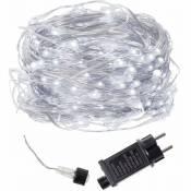 Eclairage sapin 400 led - blanc froid - 50 m