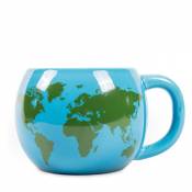 el & groove mug Globe 3D en Bleu, Tasse à thé 250