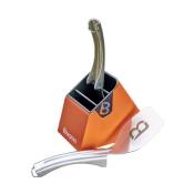 Kit Spatules 2 spatules inox - 1 Support aimenté - Clean design - Orange - Brasero