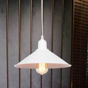 Lampe de suspension avec abat-jour avec le cône idéal
