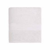 Linge de bain en coton moelleux 550gr/m² - Blanc - 50 x 100 cm