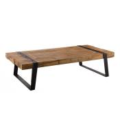 MACABANE ALIDA - Table basse rectangulaire 140x70cm